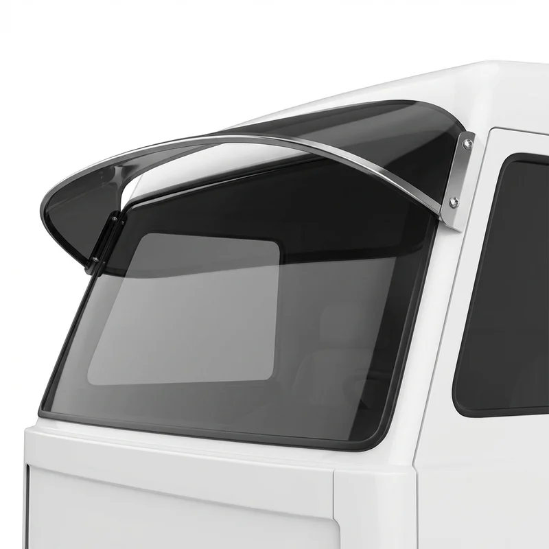 Tinted Acrylic Windscreen Sunvisor for Iveco Z450T (1980 - 1987) - 1
