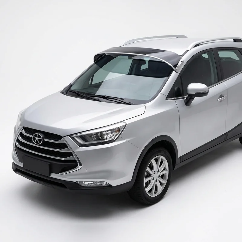 Συμπαγές Ακρυλικό Σκίαστρο Παρμπρίζ Φιμέ για JAC SEI 3 (2017 - 2020) - 1