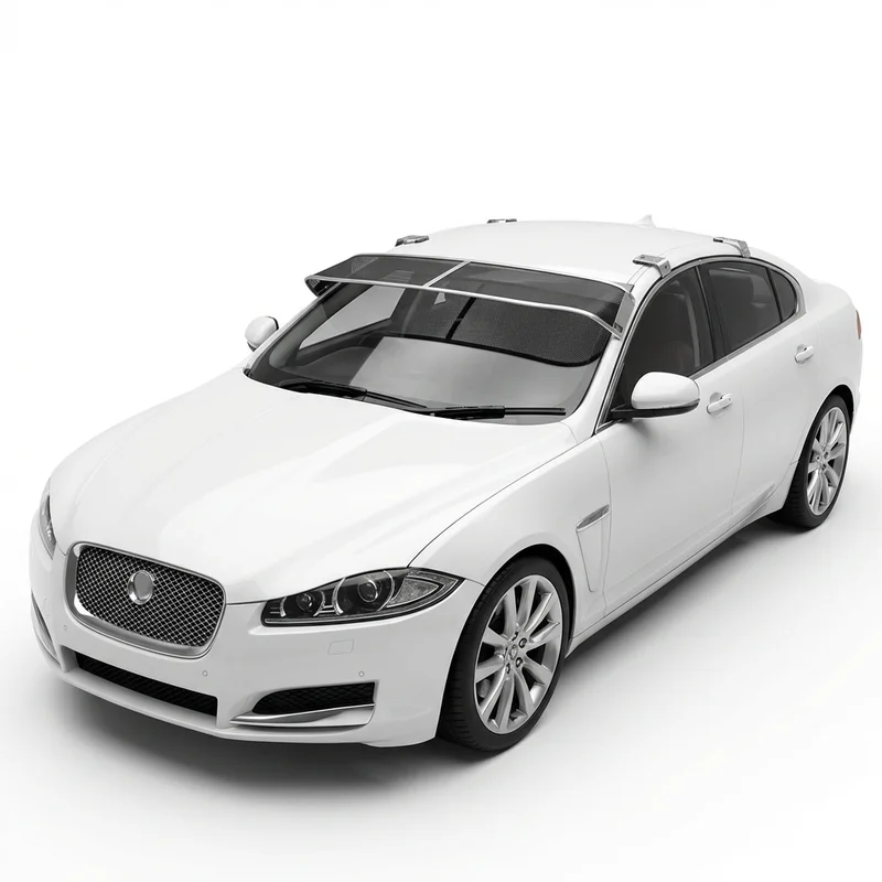 Premium Mesh Windscreen Sunvisor for Jaguar XF (2009 - 2024) - 1