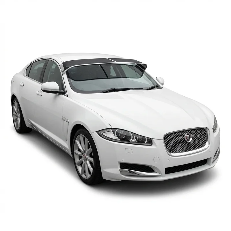 Premium Mesh Windscreen Sunvisor for Jaguar XFR (2010 - 2015) - 1