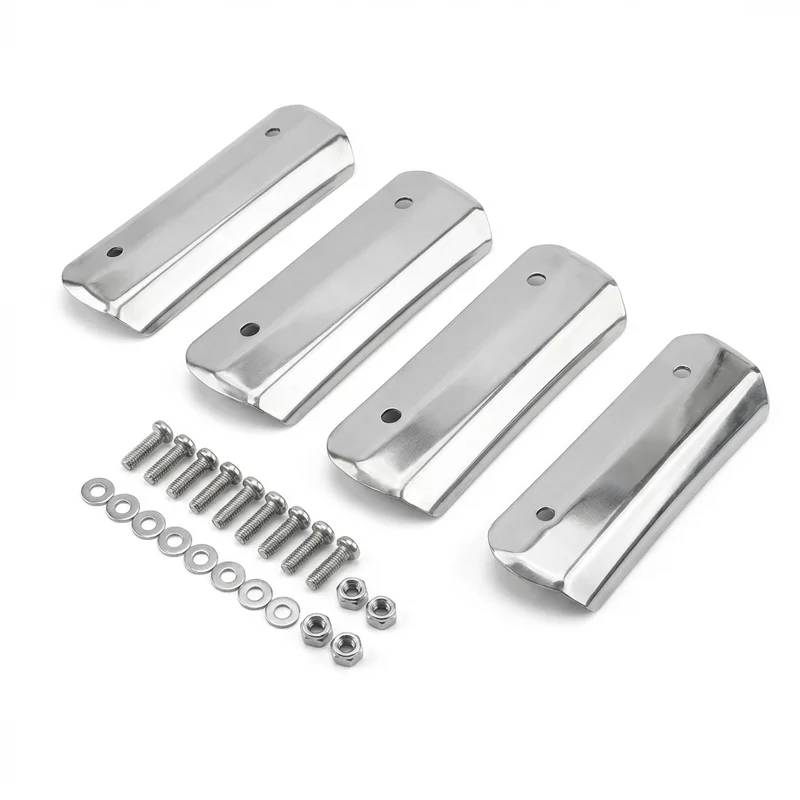 Stainless Steel Mounting Bracket Kit for Jaguar XJR575 (2018 - 2019) - 1