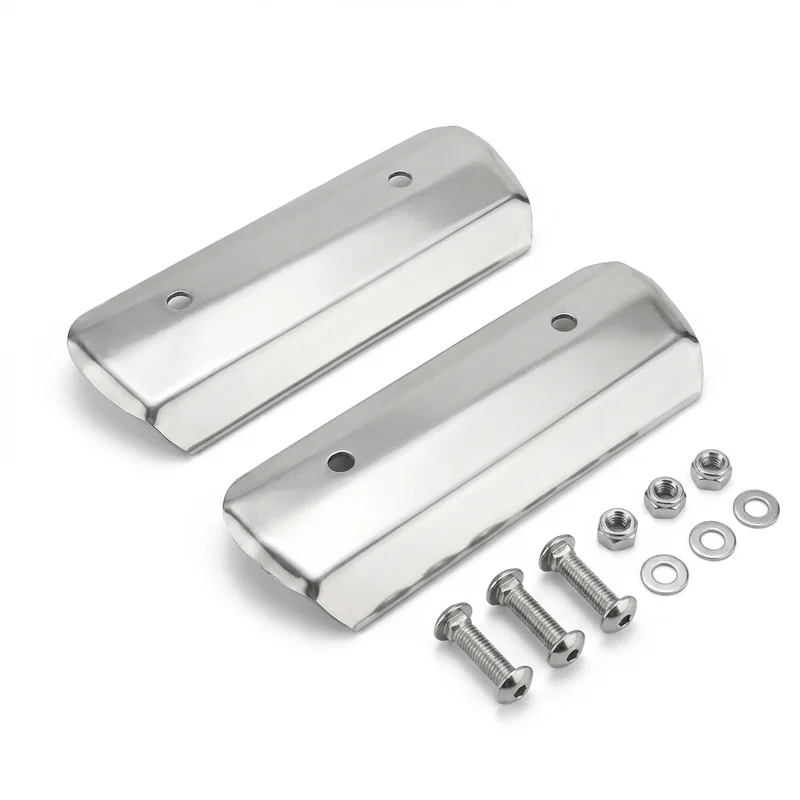 Stainless Steel Mounting Bracket Kit for Jeep CJ6 (1969 - 1975) - 1
