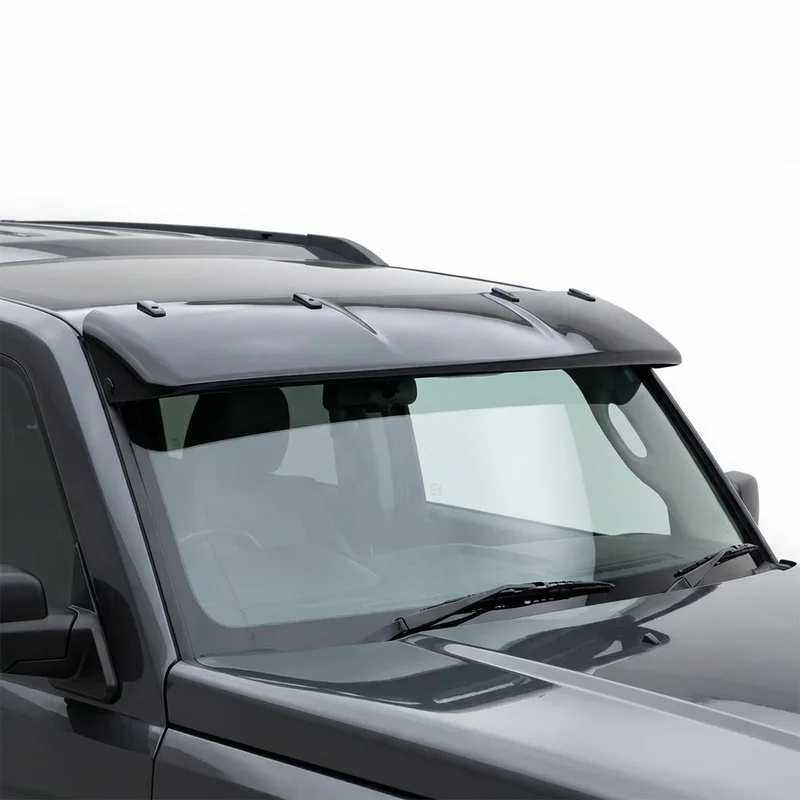 Tinted Acrylic Windscreen Sunvisor for Jeep Commander (2006 - 2010) - 1