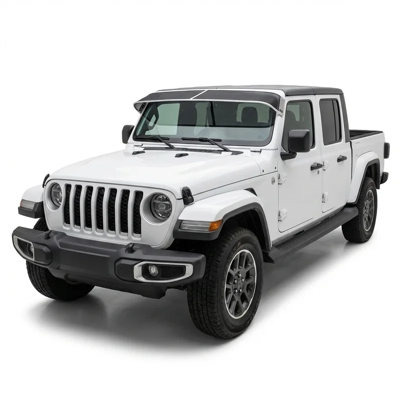 Premium Mesh Windscreen Sunvisor for Jeep Gladiator (2020 - 2025) - 1