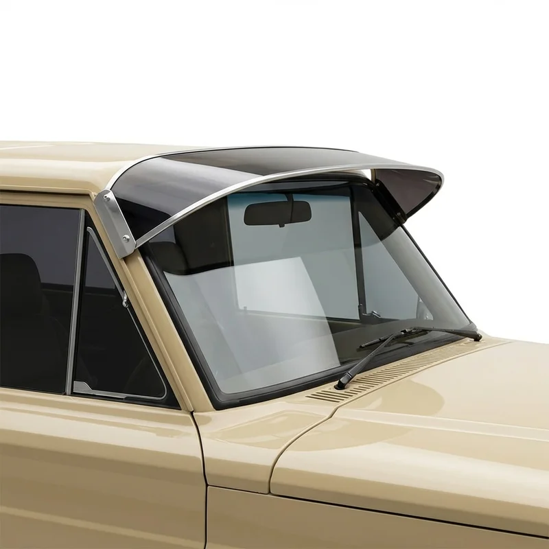 Tinted Acrylic Windscreen Sunvisor for Jeep J-2600 (1970 - 1973) - 1