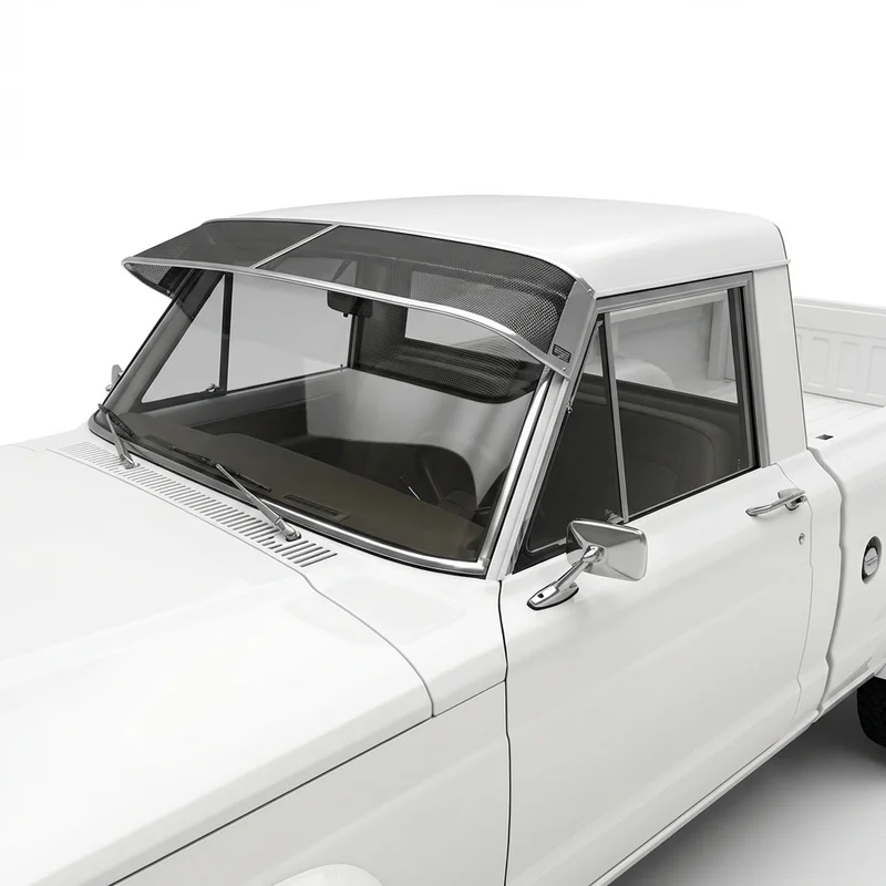 Premium Mesh Windscreen Sunvisor for Jeep J10 (1974 - 1988) - 1