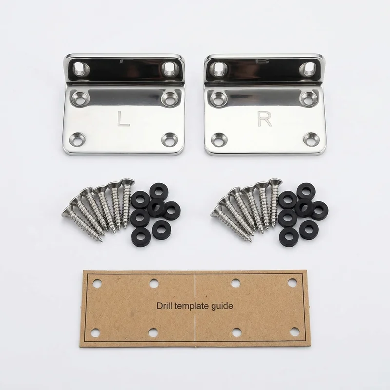 Stainless Steel Mounting Bracket Kit for Jeep Patriot (2007 - 2017) - 1