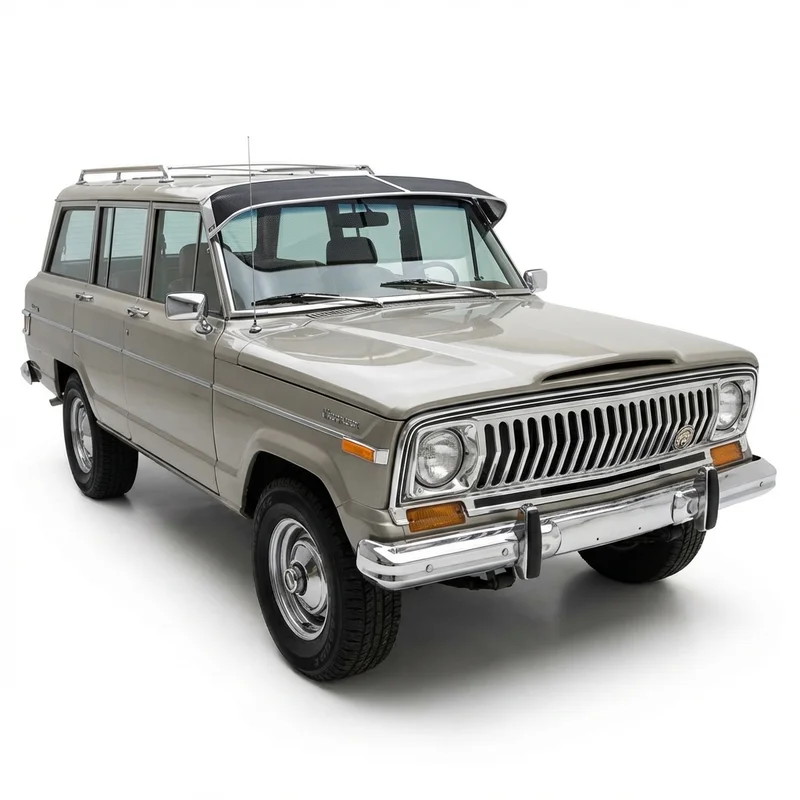 Premium Mesh Windscreen Sunvisor for Jeep Wagoneer (1970 - 2025) - 1