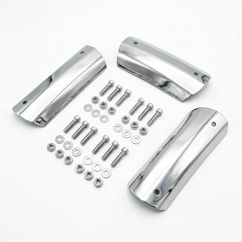 Stainless Steel Mounting Bracket Kit for Kenworth K130 (1987 - 1993) - 1