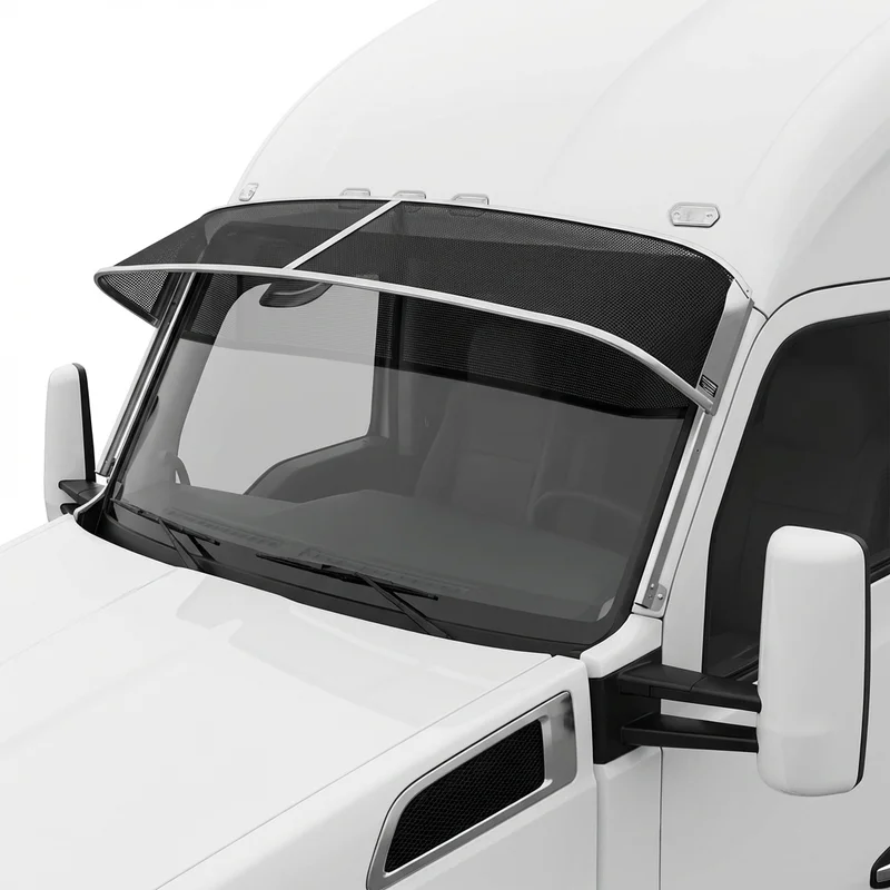 Premium Mesh Windscreen Sunvisor for Kenworth T680 (2012 - 2021) - 1