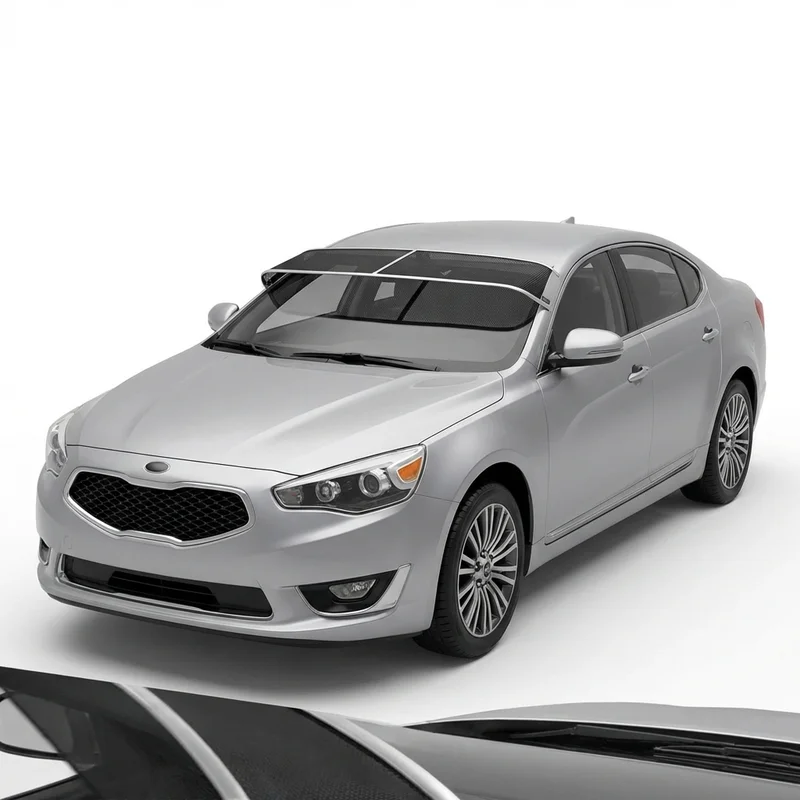 Premium Mesh Windscreen Sunvisor for Kia Cadenza (2014 - 2020) - 1