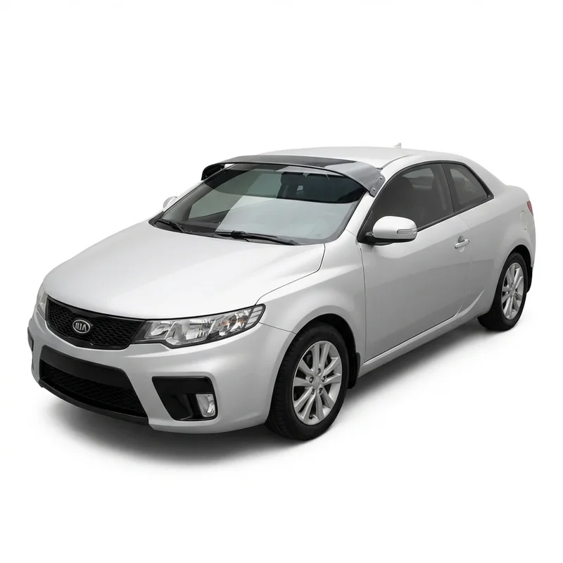 Tinted Acrylic Windscreen Sunvisor for Kia Forte Koup (2010 - 2017) - 1