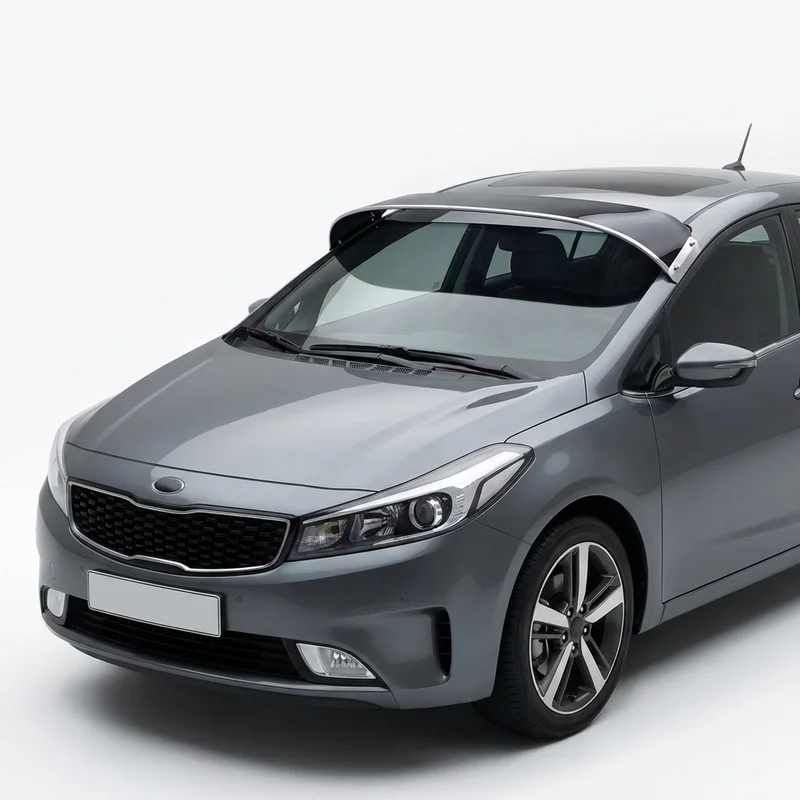 Tinted Acrylic Windscreen Sunvisor for Kia Forte5 (2012 - 2024) - 1