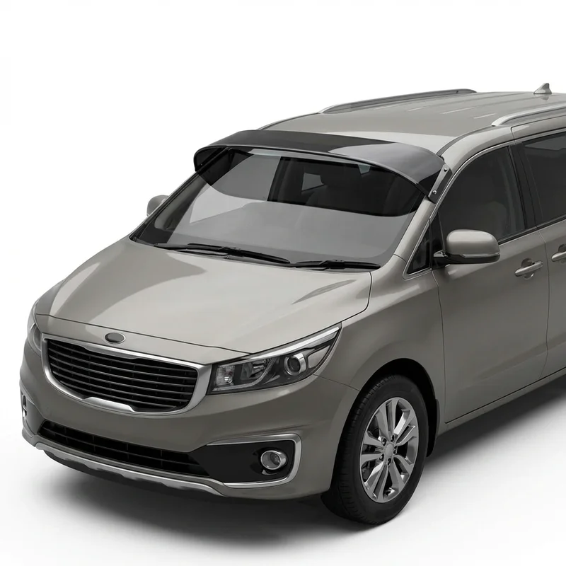 Tinted Acrylic Windscreen Sunvisor for Kia Sedona (2002 - 2021) - 1