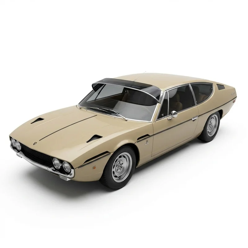 Tinted Acrylic Windscreen Sunvisor for Lamborghini Espada (1971 - 1978) - 1