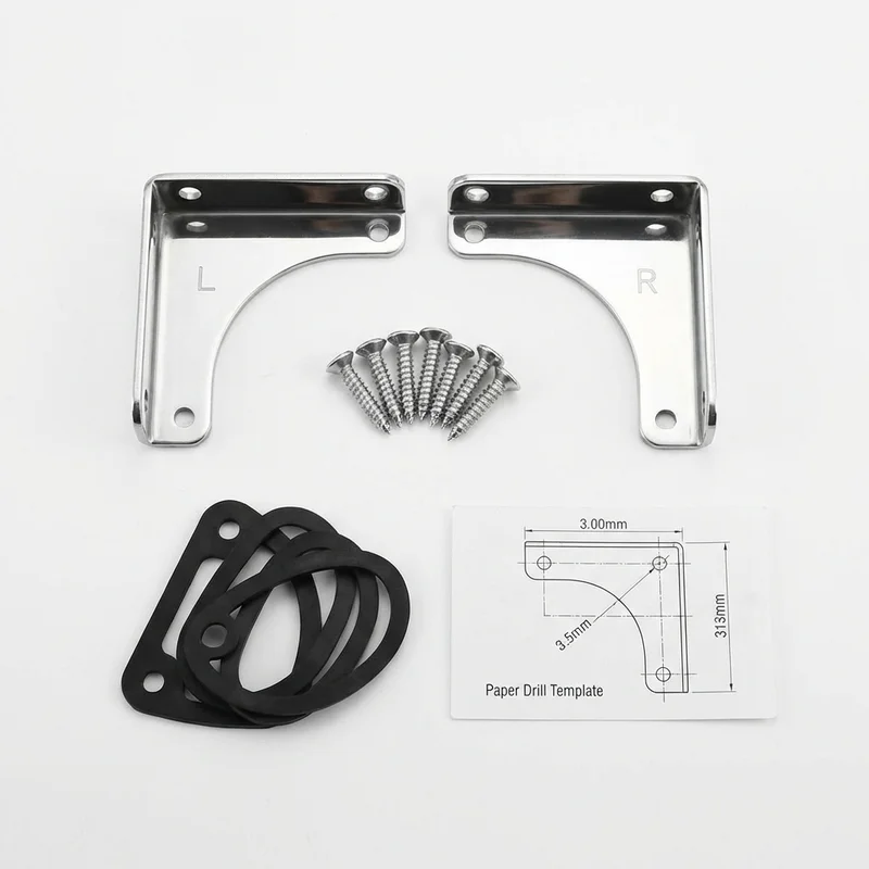 Stainless Steel Mounting Bracket Kit for Land Rover LR4 (2010 - 2016) - 1