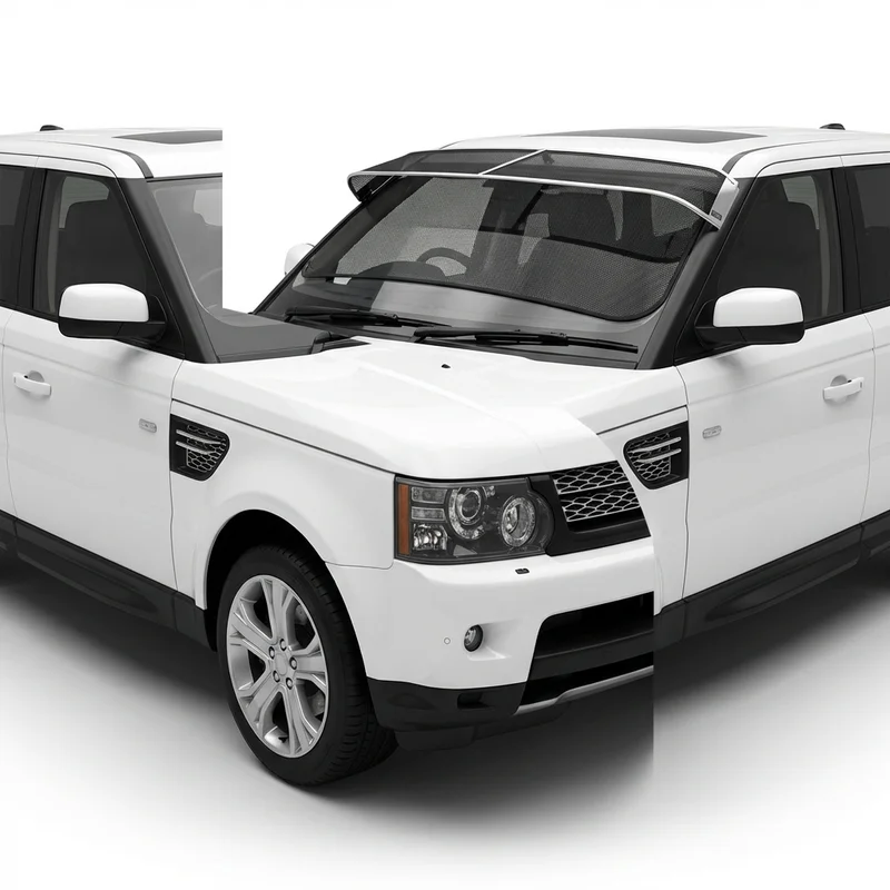 Premium Mesh Windscreen Sunvisor for Land Rover Range Rover Sport (2006 - 2022) - 1