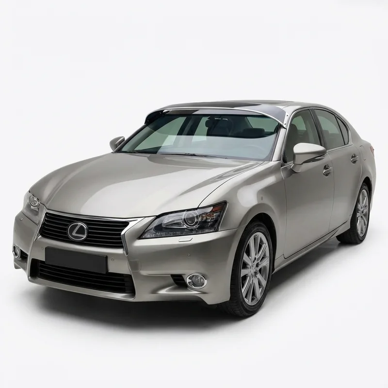 Tinted Acrylic Windscreen Sunvisor for Lexus GS200t (2016 - 2017) - 1