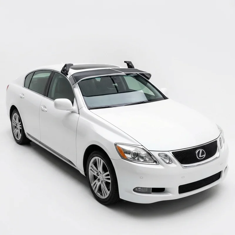 บังแดดกระจกหน้าแบบตาข่ายพรีเมียม สำหรับ Lexus GS350 (2007 - 2020) - 1