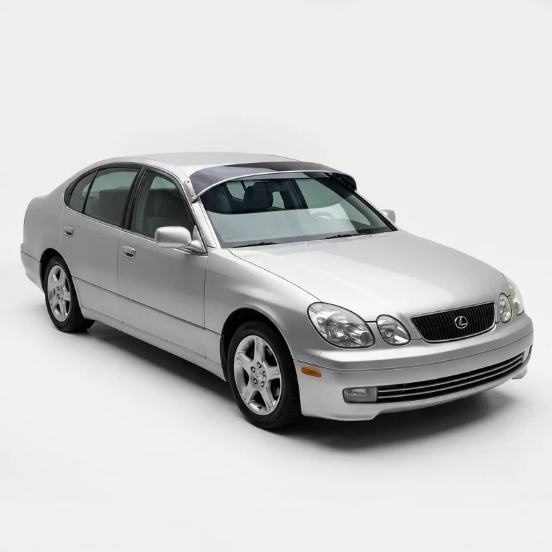 Getönte Acryl-Sonnenschutzblende für Lexus GS400 (1998 - 2000) - 1
