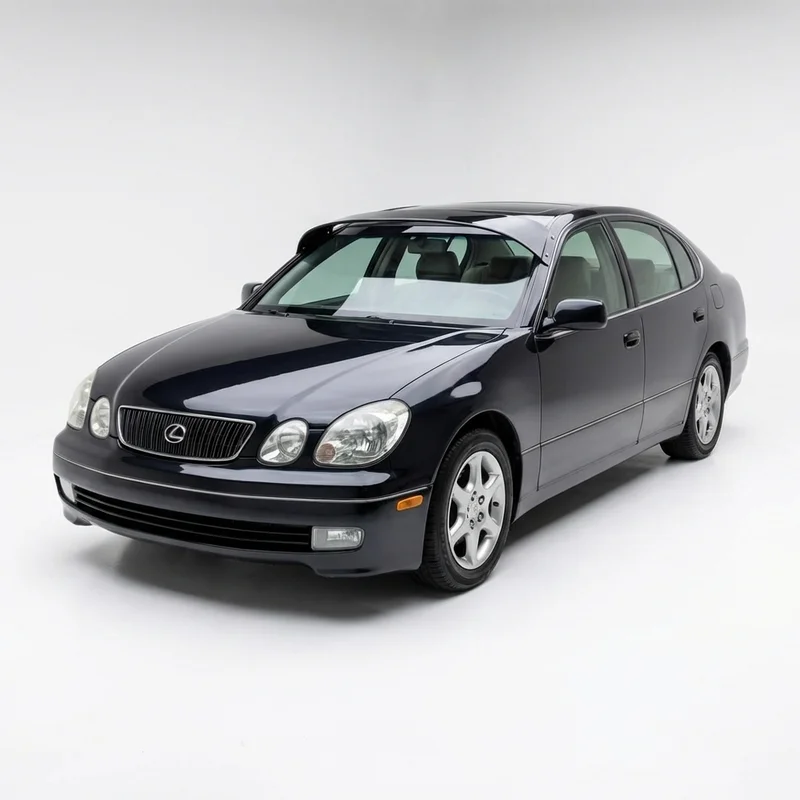 บังแดดกระจกหน้าอะคริลิกสีชา สำหรับ Lexus GS430 (2001 - 2007) - 1