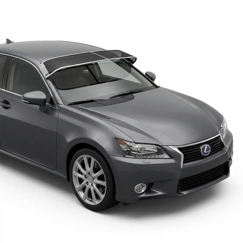 บังแดดกระจกหน้าแบบตาข่ายพรีเมียม สำหรับ Lexus GS450h (2007 - 2018) - 1