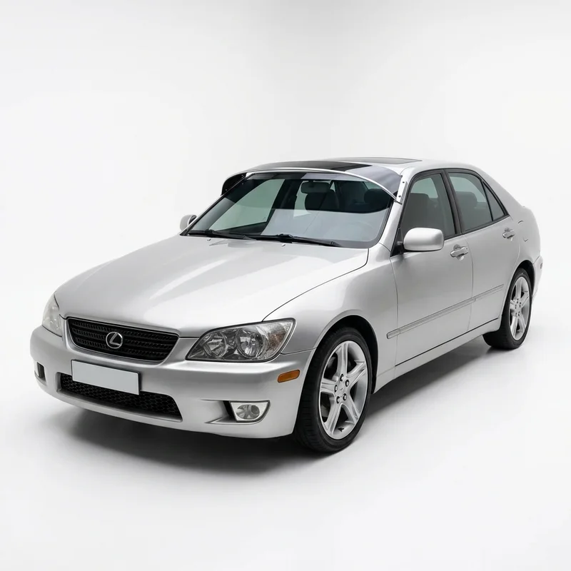 Getönte Acryl-Sonnenschutzblende für Lexus IS300 (2001 - 2024) - 1