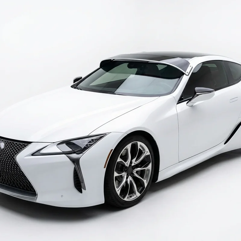 Getönte Acryl-Sonnenschutzblende für Lexus LC500 (2018 - 2024) - 1
