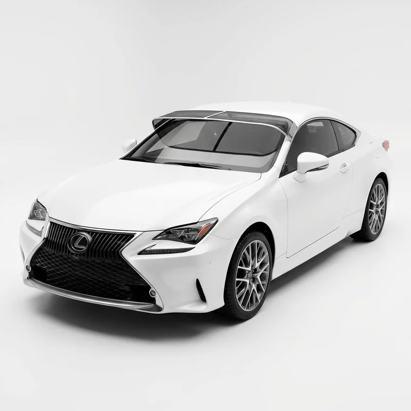 Premium Mesh-Sonnenschutzblende für Lexus RC350 (2015 - 2025) - 1