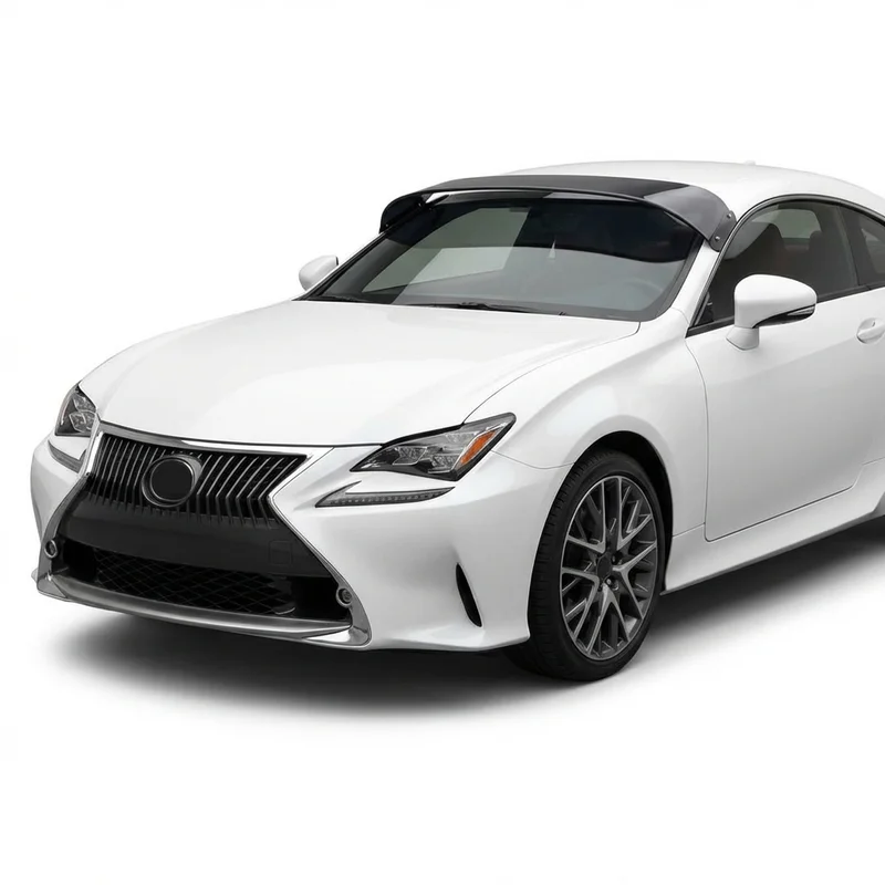 Getönte Acryl-Sonnenschutzblende für Lexus RC350 (2015 - 2025) - 1