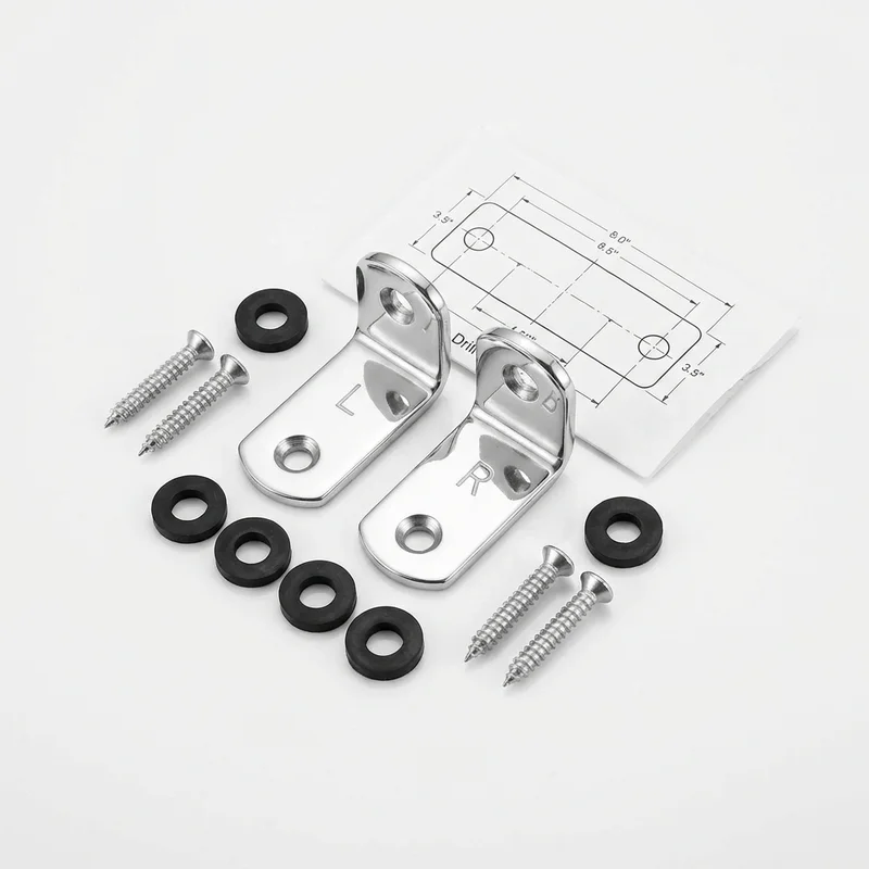 Kit Staffe di Montaggio in Acciaio Inossidabile per Lexus RX330 (2004 - 2006) - 1
