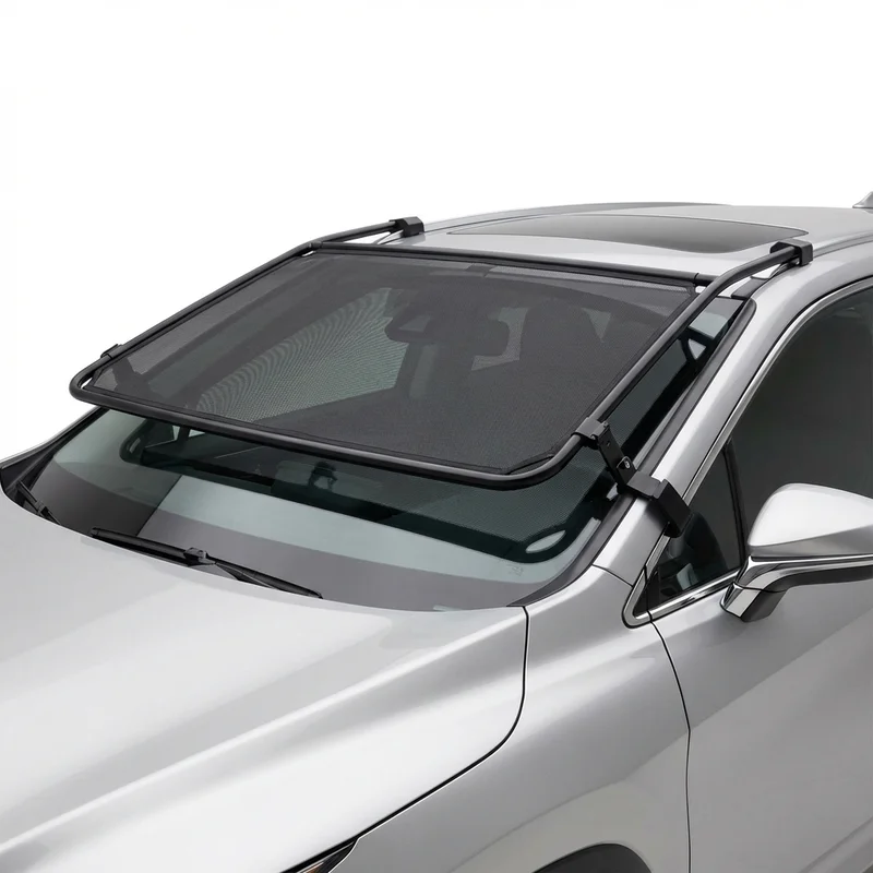 Premium Mesh-Sonnenschutzblende für Lexus RX450hL (2018 - 2022) - 1