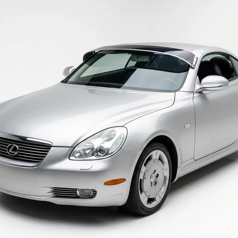 Getönte Acryl-Sonnenschutzblende für Lexus SC430 (2002 - 2010) - 1