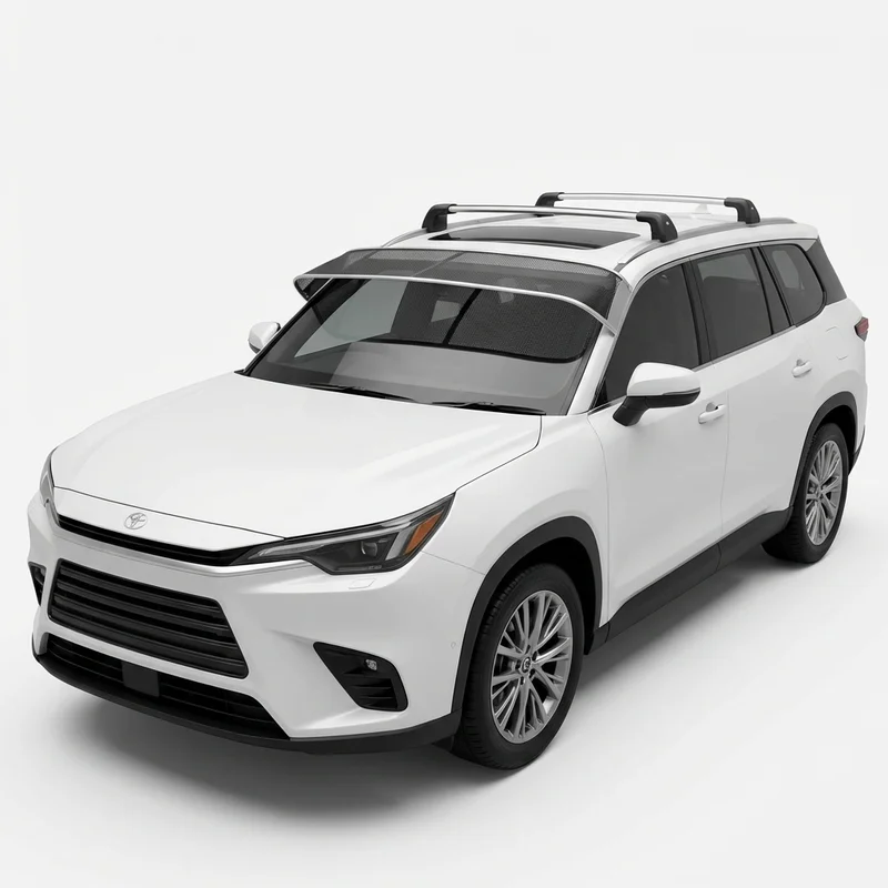 บังแดดกระจกหน้าแบบตาข่ายพรีเมียม สำหรับ Lexus TX350 (2024 - 2025) - 1