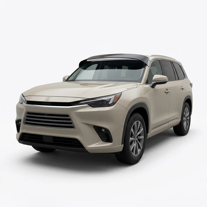 บังแดดกระจกหน้าอะคริลิกสีชา สำหรับ Lexus TX350 (2024 - 2025) - 1