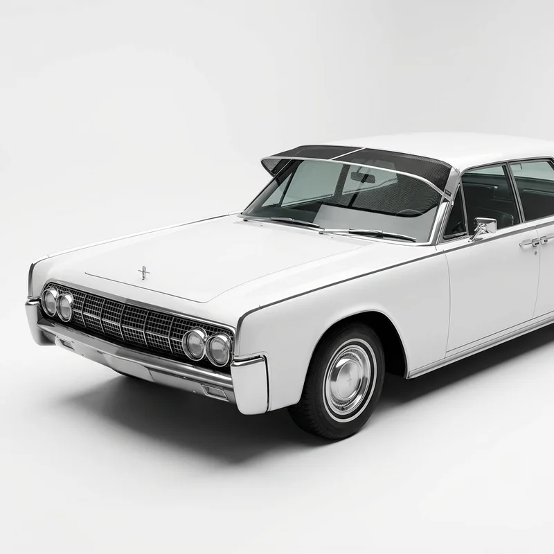 Aukščiausios kokybės tinklinė priekinio stiklo apsauga skirta Lincoln Continental (1964 - 2020) - 1