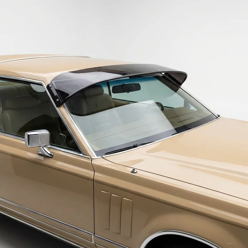 Getönte Acryl-Sonnenschutzblende für Lincoln Mark V (1977 - 1979) - 1