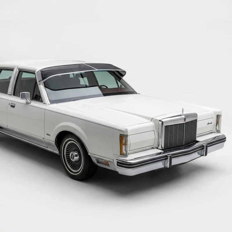 Premium Mesh Windscreen Sunvisor for Lincoln Mark VI (1980 - 1983) - 1