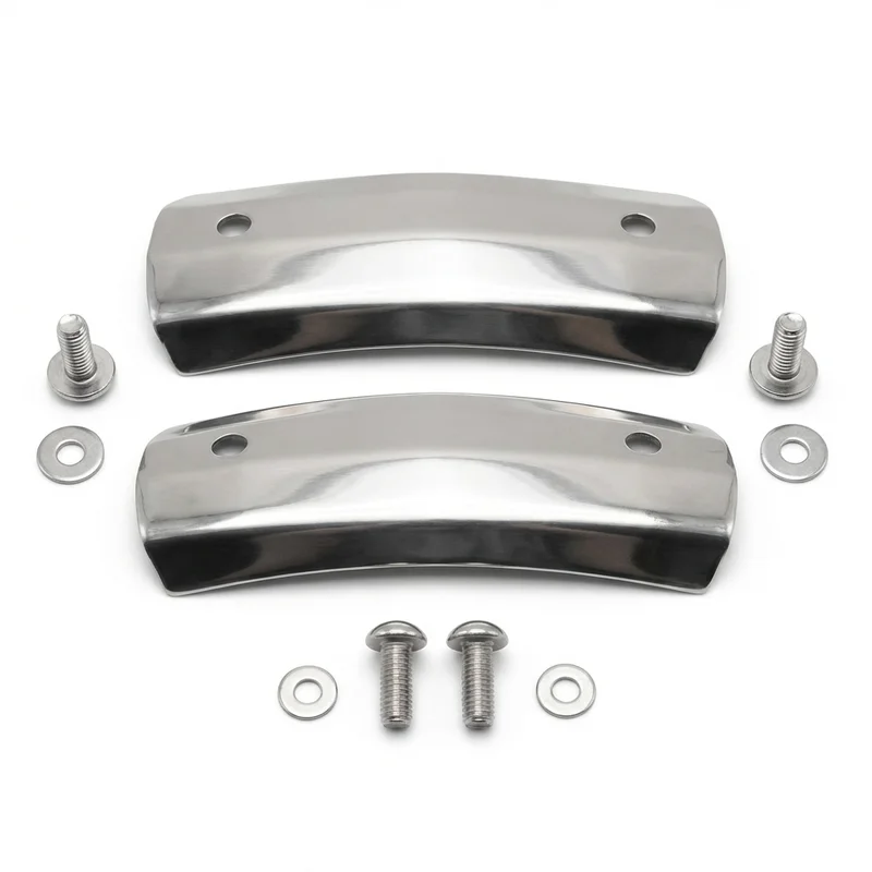 Stainless Steel Mounting Bracket Kit for Lincoln Mark VII (1984 - 1992) - 1