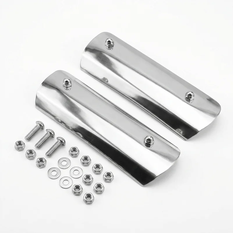 Stainless Steel Mounting Bracket Kit for Lincoln MKS (2009 - 2016) - 1