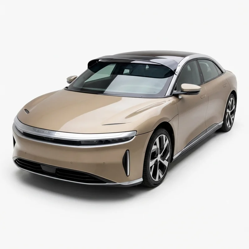 Tinted Acrylic Windscreen Sunvisor for Lucid Air (2022 - 2024) - 1