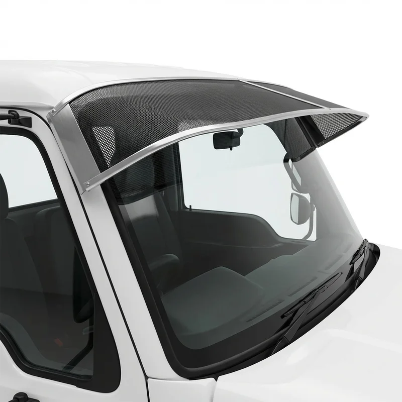 Premium Mesh Windscreen Sunvisor for Mack CS200P Mid-Liner (1986 - 2001) - 1