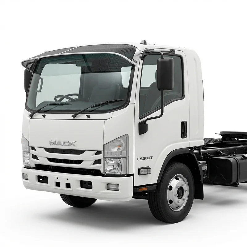 Premium Mesh Windscreen Sunvisor for Mack CS300T Mid-Liner (1986 - 1997) - 1