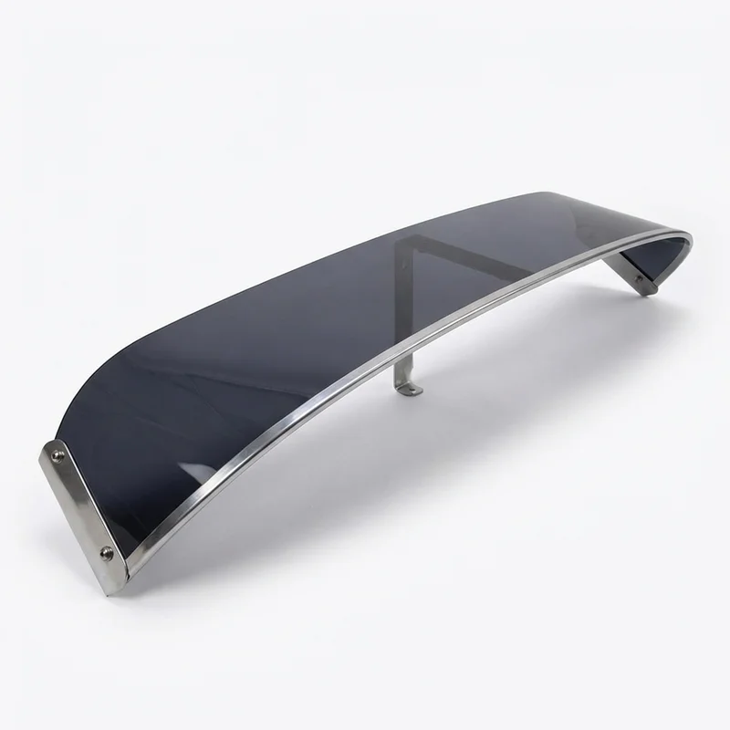 Tinted Acrylic Windscreen Sunvisor for Mack CS300T Mid-Liner (1986 - 1997) - 1