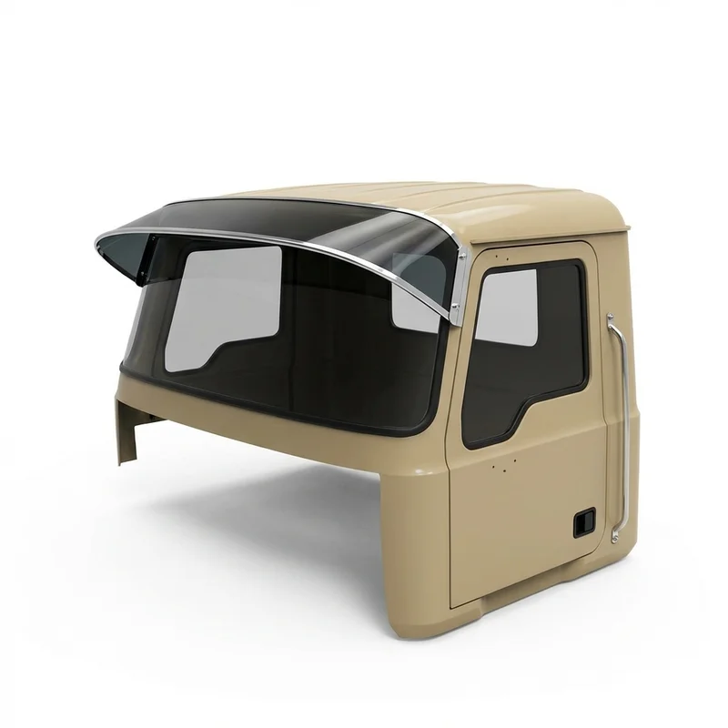 Parasolar exterior din acril fumuriu pentru Mack CTP (2006 - 2008) - 1