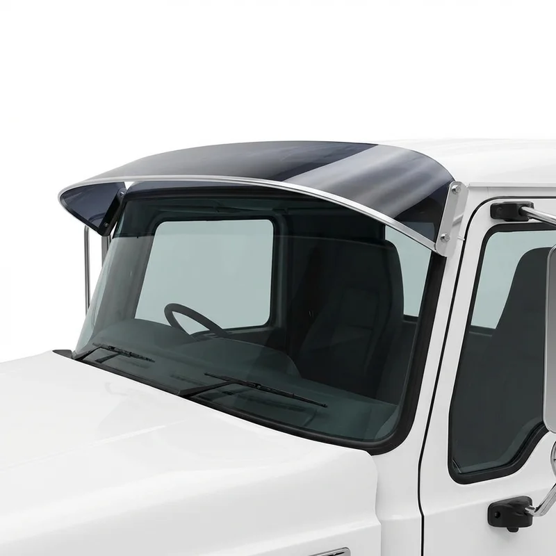 Tinted Acrylic Windscreen Sunvisor for Mack CV (2001 - 2008) - 1