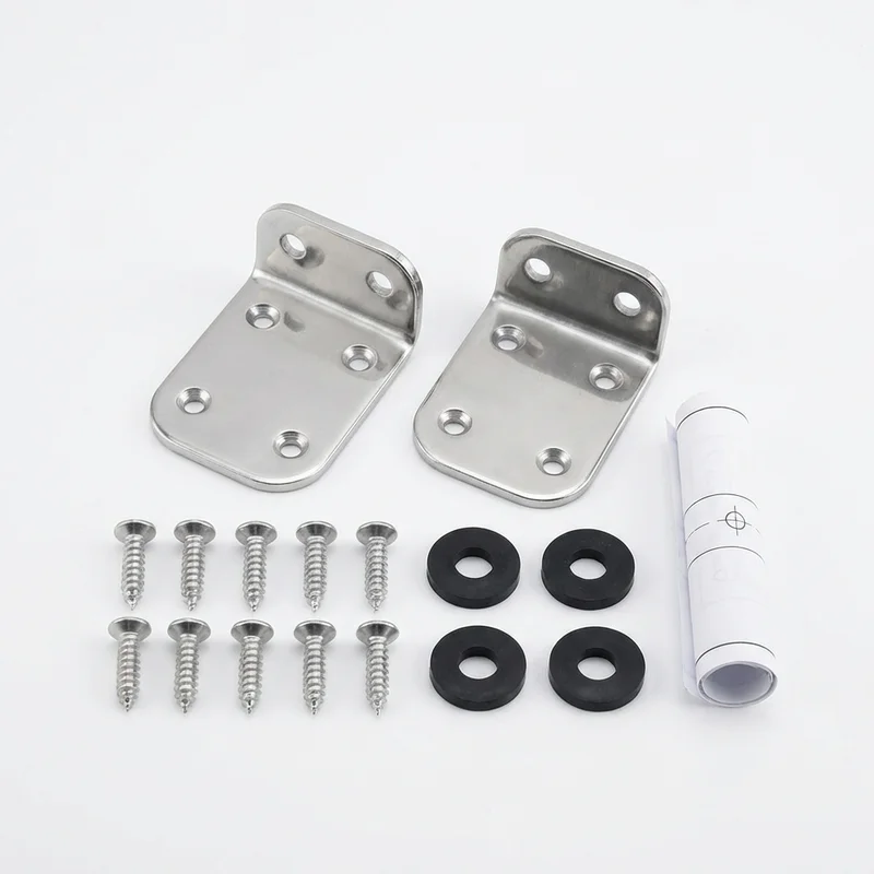 Stainless Steel Mounting Bracket Kit for Mack CXN (2004 - 2008) - 1