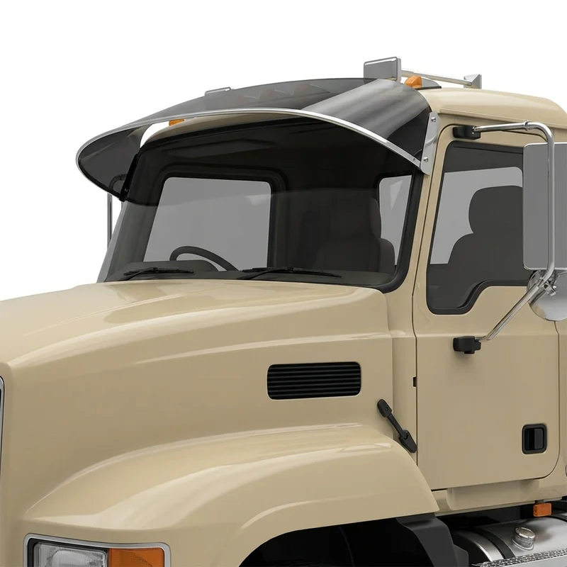 Parasolar exterior din acril fumuriu pentru Mack DMM (1993 - 2003) - 1