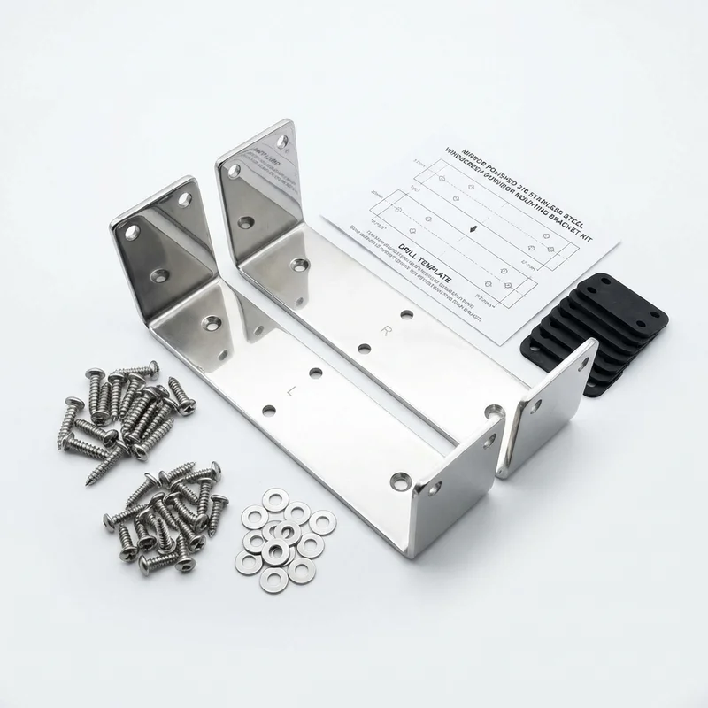 Kit suporturi de montaj din oțel inoxidabil pentru Mack GU5 (2012 - 2018) - 1