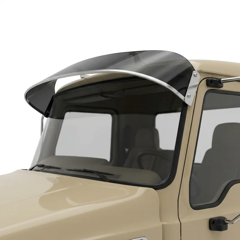Tinted Acrylic Windscreen Sunvisor for Mack LE (1995 - 2007) - 1